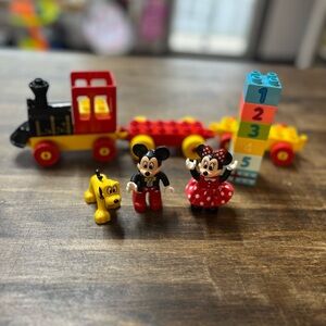 LEGO DUPLO Disney Mickey & Minnie Mouse Birthday Train Toy - Building